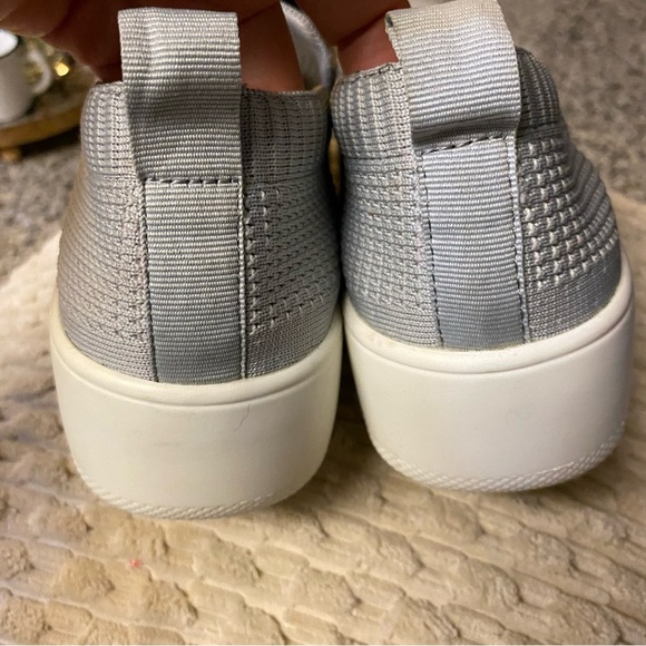 Traq by Algeria Qaravan Grey Slide On Casual Sneakers Women's Shoes Size 7.5 - Picture 3 of 10